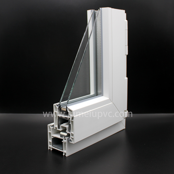 White Lead Free UV Resistant PVC/UPVC Profile for Windows and Doors