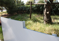 White Hot Sale Vinyl PVC Plastic Fence for Industrial