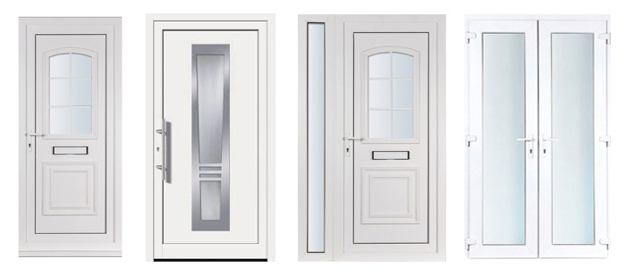  uPVC Casement Door