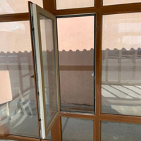 Insulated Glass Unit Double Layer Fixed Window UPVC Sash Windows