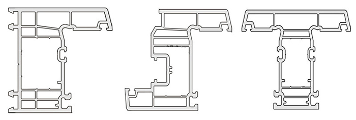 Wood Laminated UPVC PVC Profile for UPVC PVC Window Door with UV Resistance