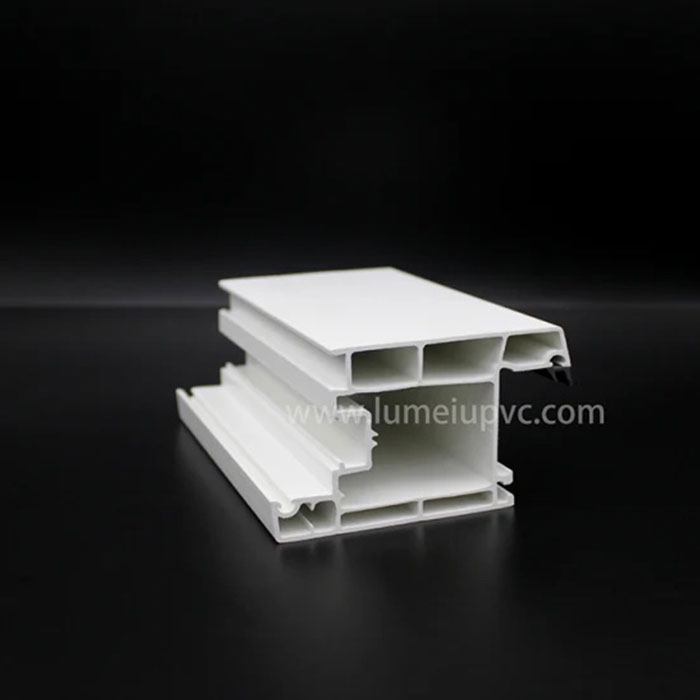 Milk White Color UPVC Profiles with High UV Resistance Protection