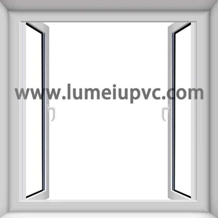 Double Glazed PVC Window UPVC Plastic Door Price