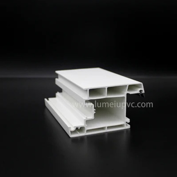 High Quality UV Protection &Lead Free Formula Ivory White PVC Window Profiles