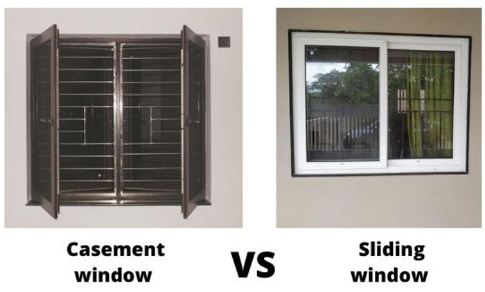 The difference between Casement and Sliding Windows and Doors