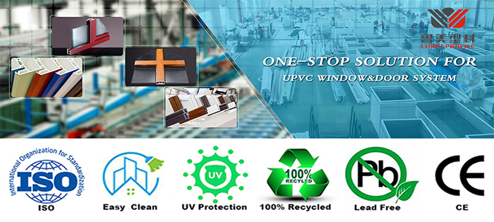 UPVC Profiles for Window with Ce Certification