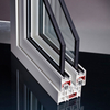 UPVC Profiles 80mm Sliding Series for PVC Window Door