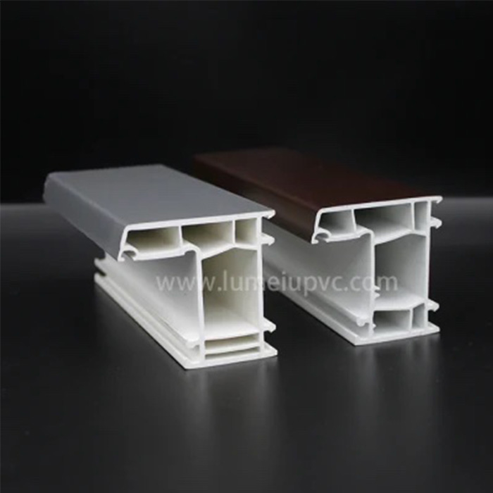 Hot Sale 60mm Series Casement Extrusion PVC Window Profiles