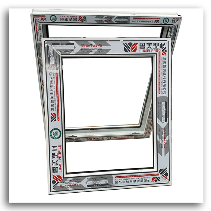 Glazed UPVC Profiles for Windows Ce certificate Triple Glazed PVC Windows