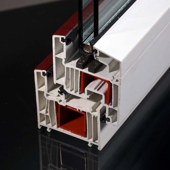 Reinforced steel and galvanized steel lining for doors and windows