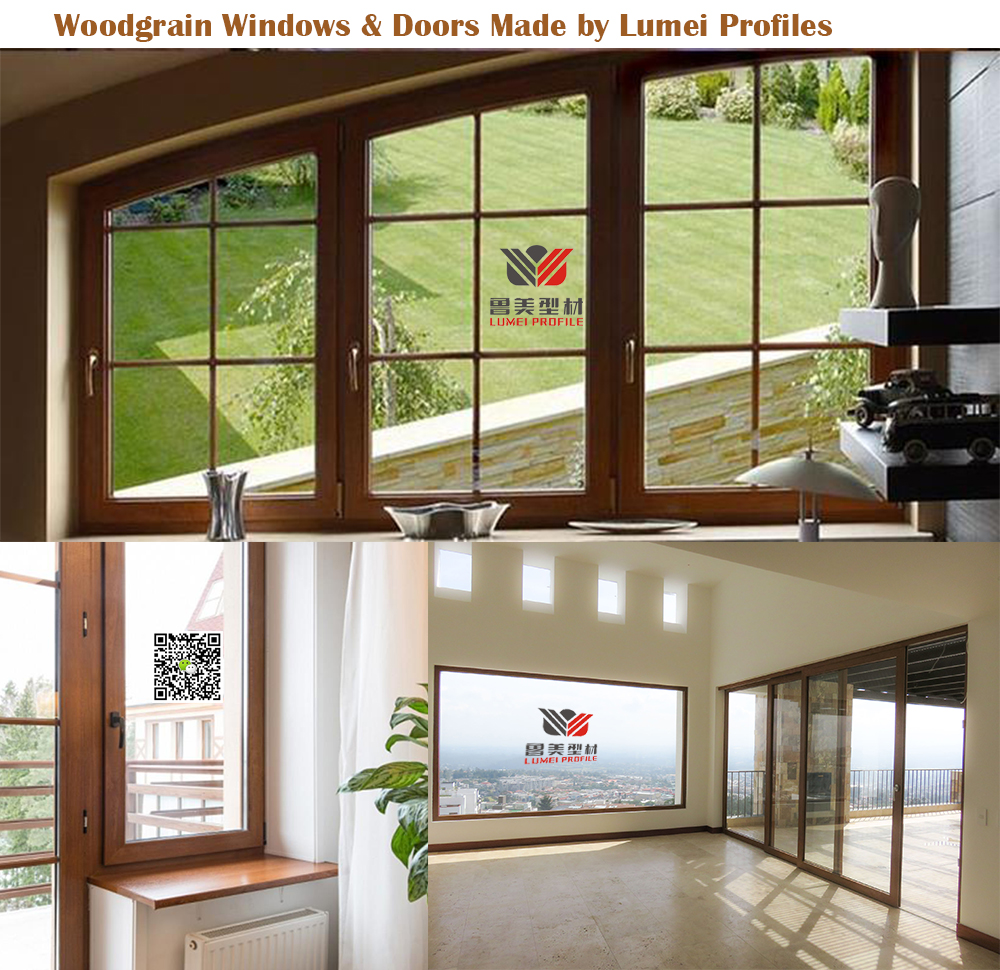 PVC Woodgrain Profiles
