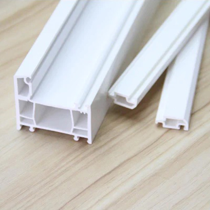 High Quality UV Protection &Lead Free Formula Ivory White PVC Window Profiles