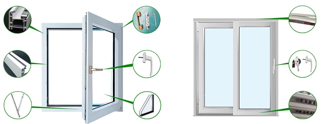 UPVC Profile Window