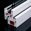 Plastic PVC Profile for Windows and Doors High UV Protection White Color UPVC Profiles