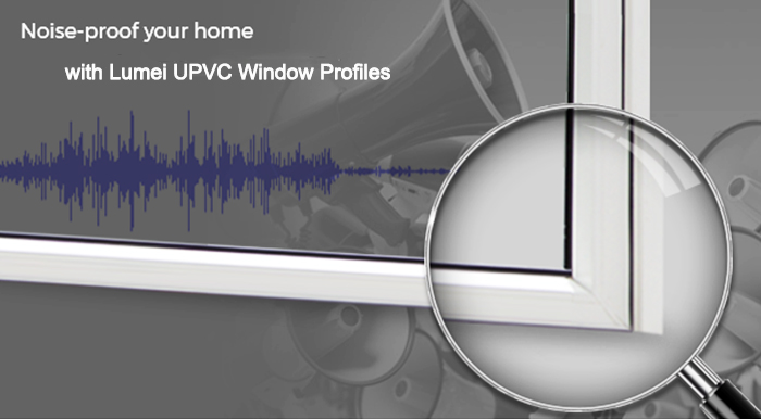 Sound Insulation Swing out Windows pvc Window Frame Profiles
