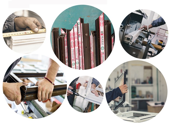 UPVC Profiles for Window with Ce Certification