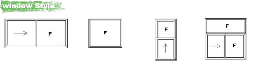 Americano Linea PVC Sliding Sash Profile uPVC Hoja Movil Ventanas de PVC