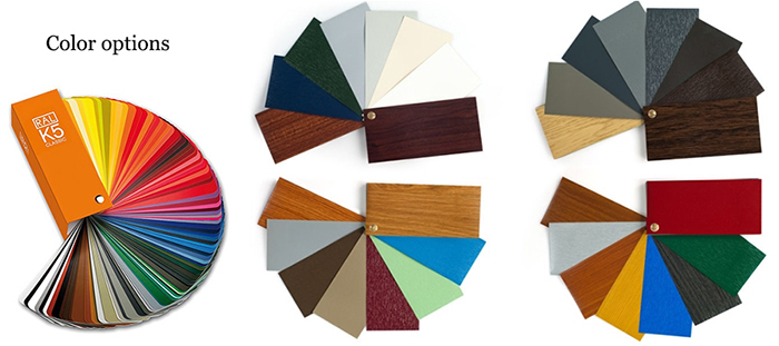 Double/Three Tracks Sliding UPVC Windows and Doors