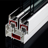 UPVC Profiles 80mm Sliding Series for PVC Window Door