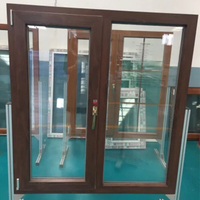 China Laminated Wooden Color PVC Profiles for Windows and Doors