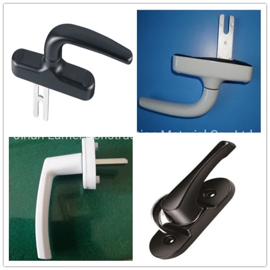 Handle/Hinge/Door Lock/Crement Accessories&Hardwares for UPVC Profile Window Door