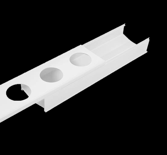 uPVC Profiles for NFT Hydroponic Grower System.