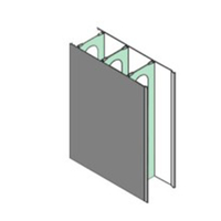 Extrutech PVC Concrete Form Panels Plastic Permanent Formwork