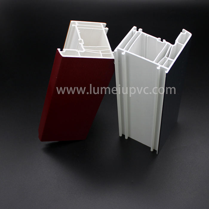 Anti UV PVC Profile Door UPVC Trim Profiles