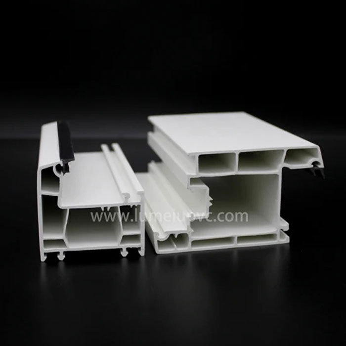 China Supplier UPVC Windows Profiles Extrusion PVC Profiles Plastic PVC Profiles