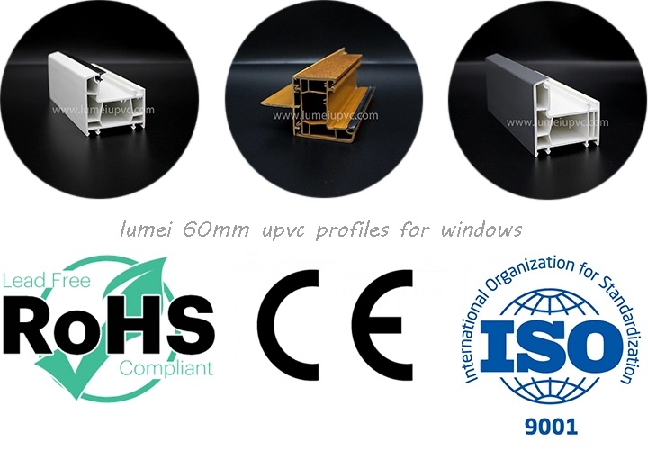 60mm upvc profiles