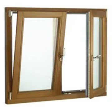 wooden laminated uPVC window